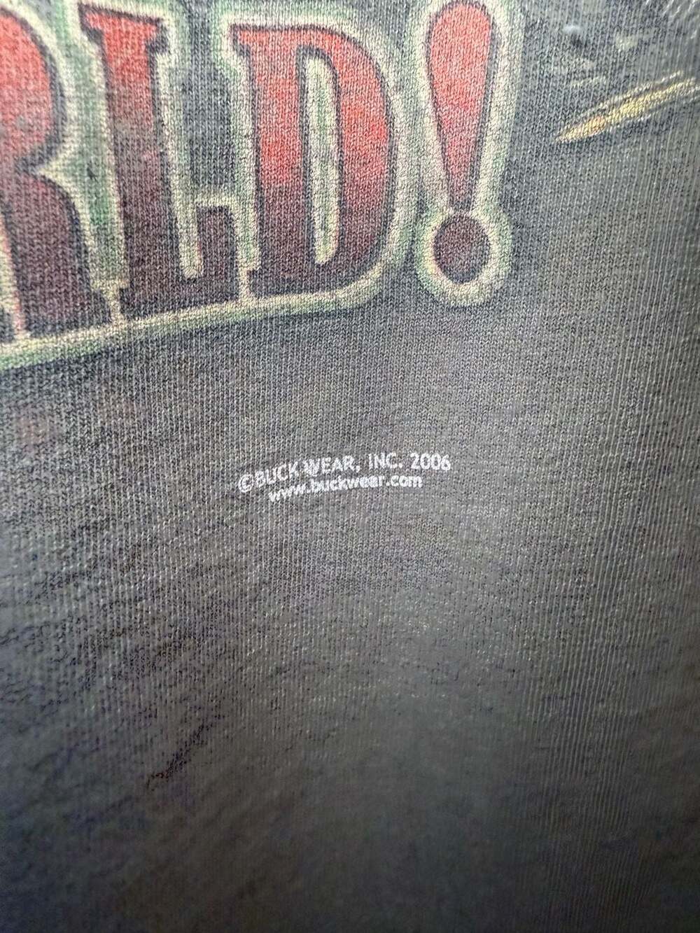 Buck Wear Deer Hunter Racks Ruts And Rifles Graphic T-Shirt - Picture 7 of 8